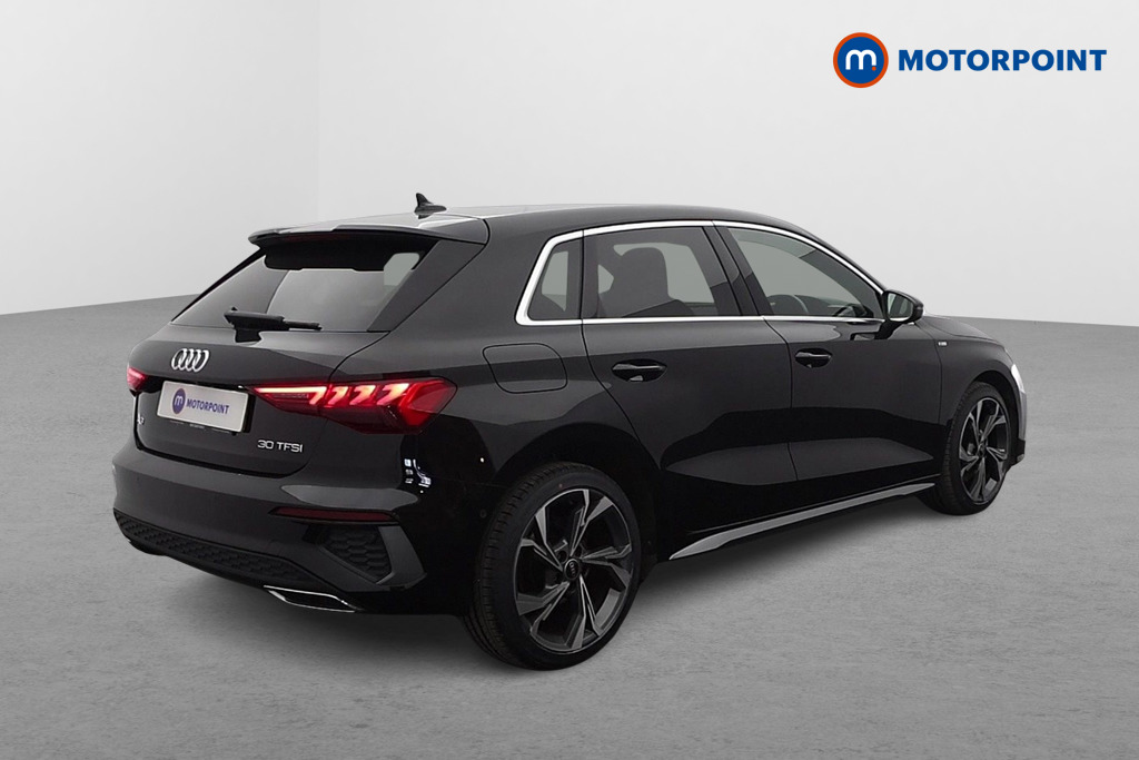 Audi A3 S Line Automatic Petrol Hatchback - Stock Number (1628585) - Drivers side rear corner