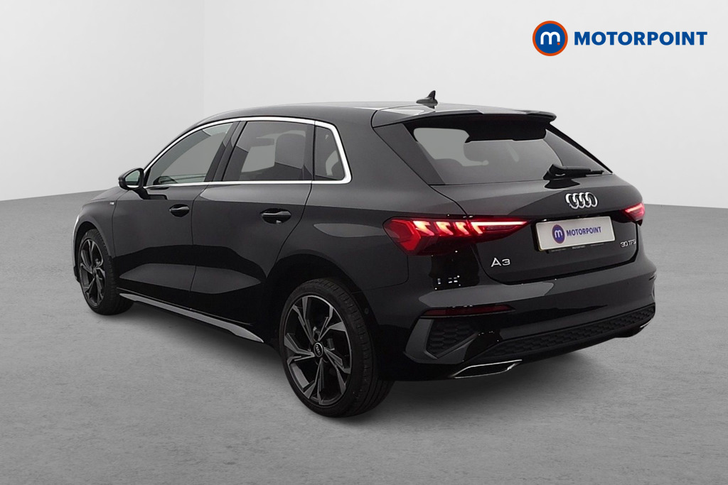 Audi A3 S Line Automatic Petrol Hatchback - Stock Number (1628585) - Passenger side rear corner