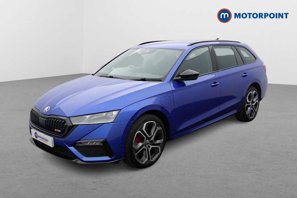 Skoda Octavia VRS Automatic Petrol Plug-In Hybrid Estate - Stock Number (1628835) - Passenger side front corner