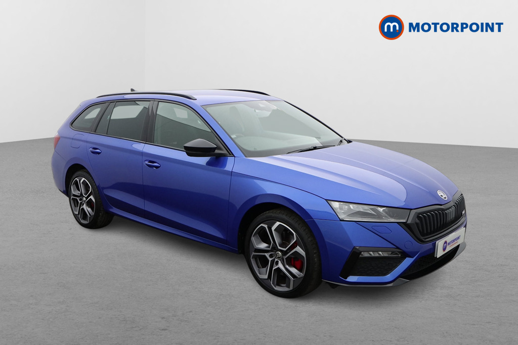 Skoda Octavia VRS Automatic Petrol Plug-In Hybrid Estate - Stock Number (1628835) - Drivers side front corner