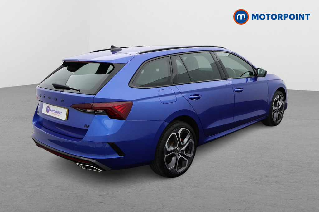 Skoda Octavia VRS Automatic Petrol Plug-In Hybrid Estate - Stock Number (1628835) - Drivers side rear corner