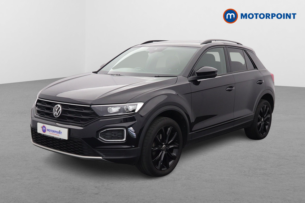 Volkswagen T-Roc Black Edition Automatic Petrol SUV - Stock Number (1629244) - Passenger side front corner