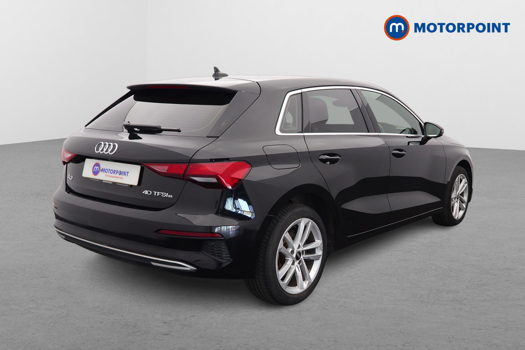 Audi A3 Sport Automatic Petrol Plug-In Hybrid Hatchback - Stock Number (1629536) - Drivers side rear corner