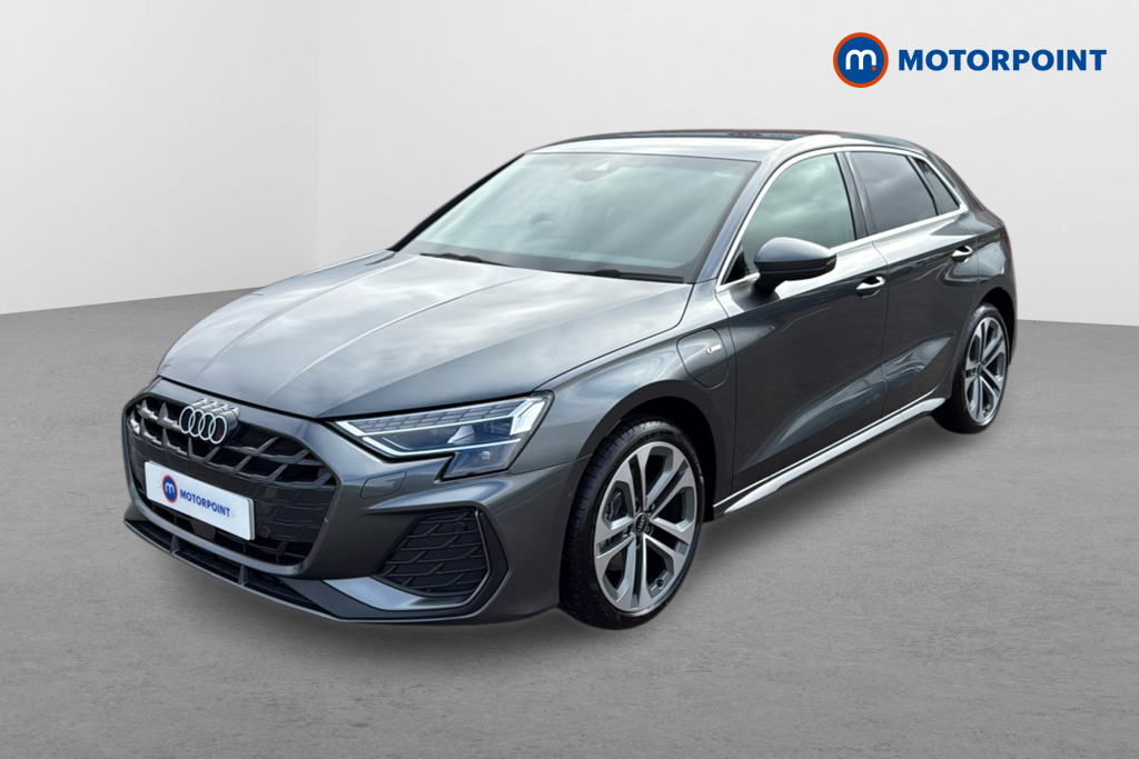 Audi A3 S Line Automatic Petrol Plug-In Hybrid Hatchback - Stock Number (1630216) - Passenger side front corner