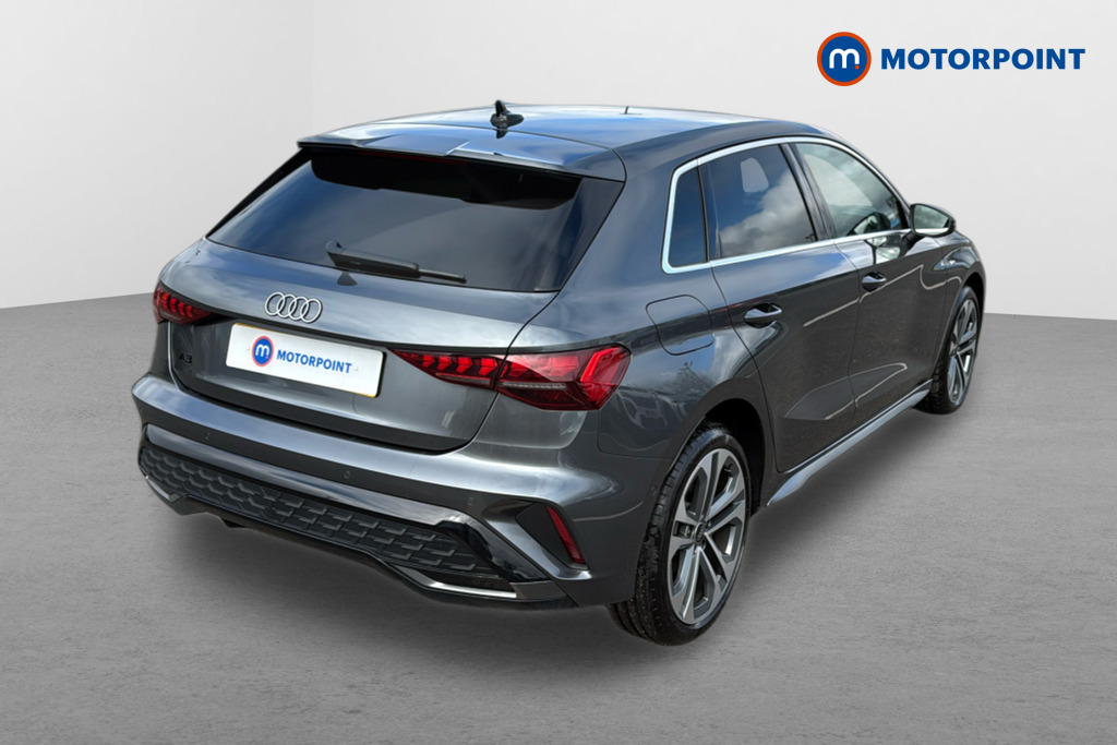 Audi A3 S Line Automatic Petrol Plug-In Hybrid Hatchback - Stock Number (1630216) - Drivers side rear corner