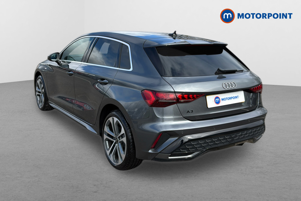 Audi A3 S Line Automatic Petrol Plug-In Hybrid Hatchback - Stock Number (1630216) - Passenger side rear corner