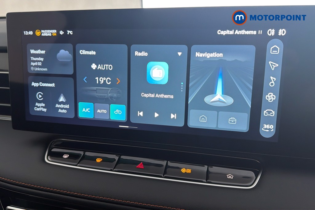 Mg Motor Uk HS Trophy Automatic Petrol-Electric Hybrid SUV - Stock Number (1630537) - 9th supplementary image