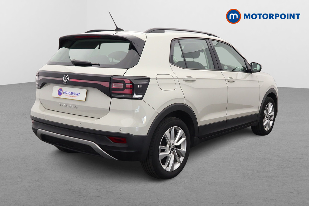 Volkswagen T-Cross SE Manual Petrol SUV - Stock Number (1631752) - Drivers side rear corner