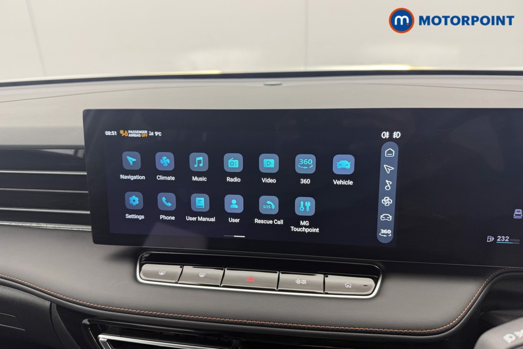 Mg Motor Uk HS Trophy Manual Petrol SUV - Stock Number (1632021) - 9th supplementary image