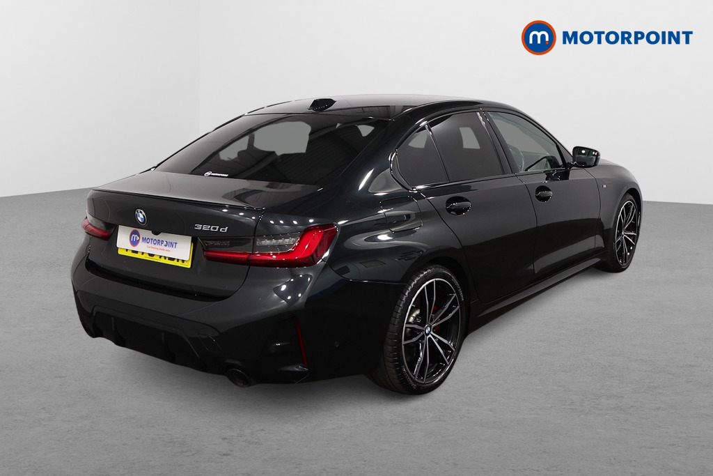 BMW 3 Series M Sport Automatic Diesel Saloon - Stock Number (1632504) - Drivers side rear corner