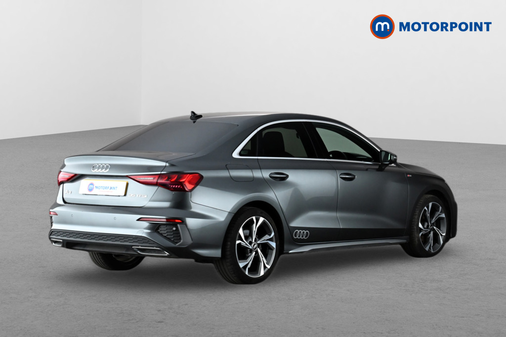 Audi A3 S Line Automatic Petrol Saloon - Stock Number (1623886) - Drivers side rear corner
