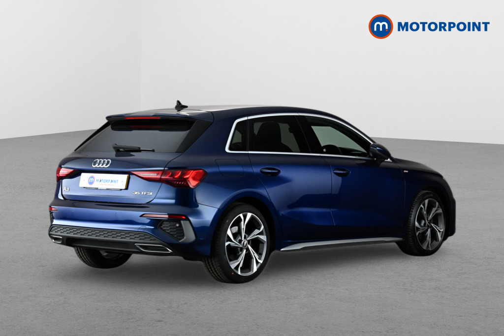 Audi A3 S Line Automatic Petrol Hatchback - Stock Number (1627495) - Drivers side rear corner