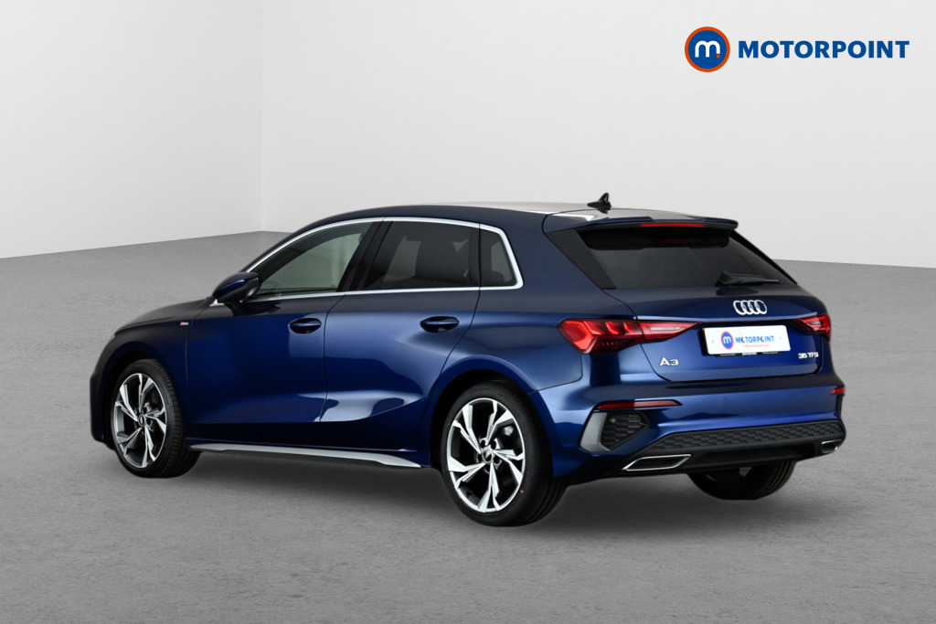 Audi A3 S Line Automatic Petrol Hatchback - Stock Number (1627495) - Passenger side rear corner