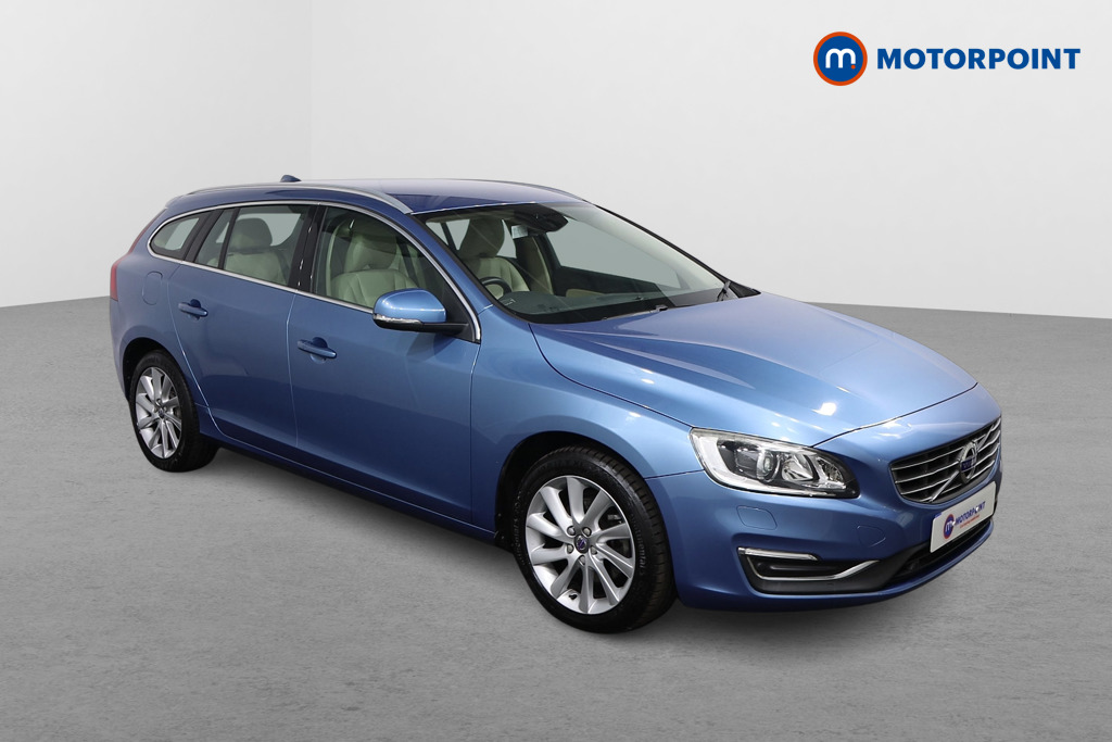 Volvo V60 Se Lux Nav Manual Petrol Estate - Stock Number (1628801) - Drivers side front corner