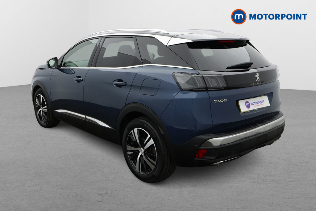 Peugeot 3008 GT Automatic Petrol Plug-In Hybrid SUV - Stock Number (1628970) - Passenger side rear corner