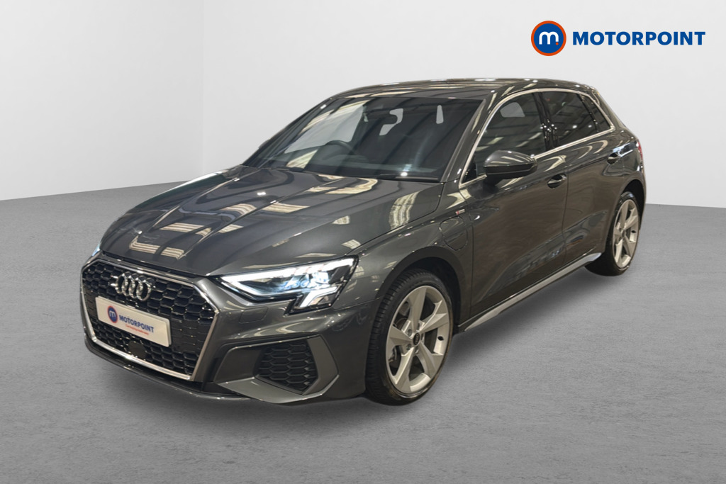 Audi A3 S Line Automatic Petrol Plug-In Hybrid Hatchback - Stock Number (1629191) - Passenger side front corner