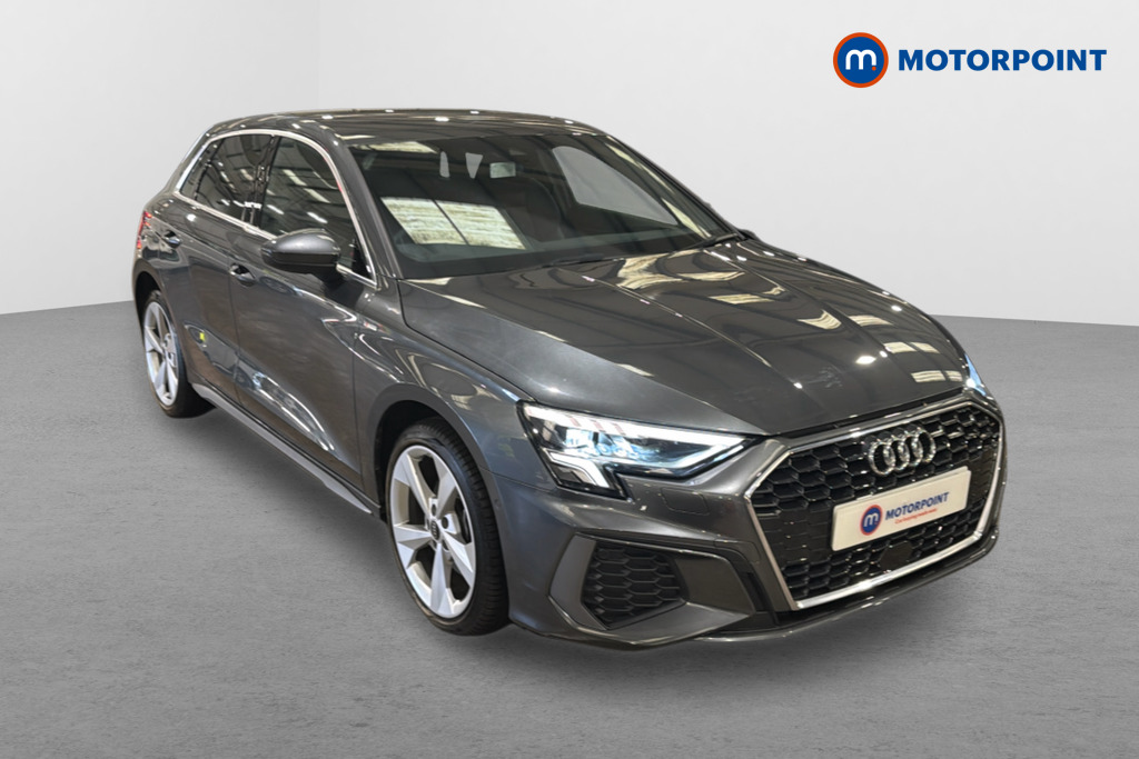 Audi A3 S Line Automatic Petrol Plug-In Hybrid Hatchback - Stock Number (1629191) - Drivers side front corner
