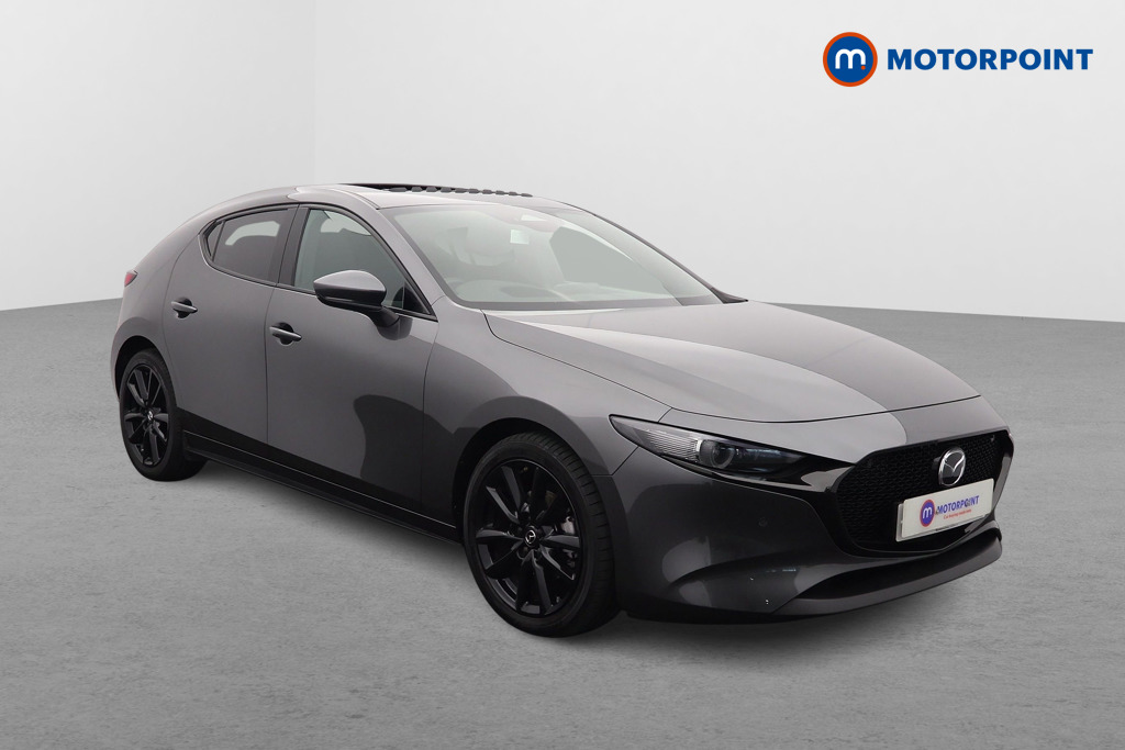 Mazda 3 Exclusive-Line Automatic Petrol Hatchback - Stock Number (1632666) - Drivers side front corner