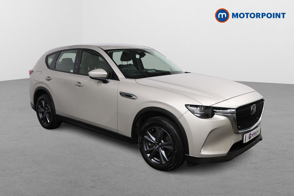 Mazda Cx-60 Exclusive-Line Automatic Petrol Plug-In Hybrid SUV - Stock Number (1616942) - Drivers side front corner