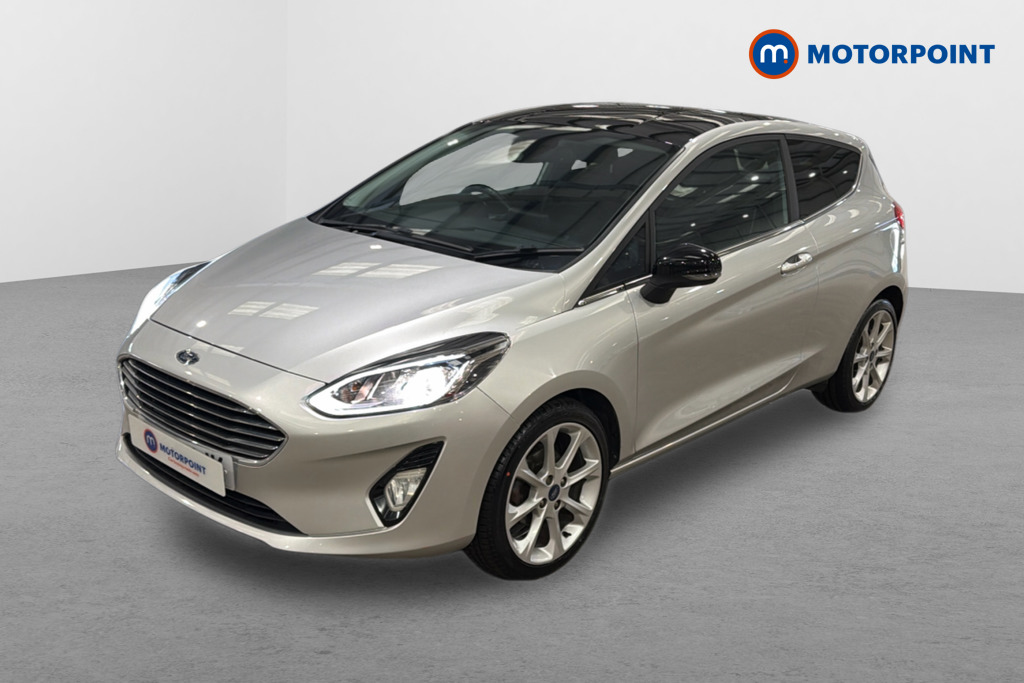 Ford Fiesta Titanium Manual Petrol Hatchback - Stock Number (1624175) - Passenger side front corner