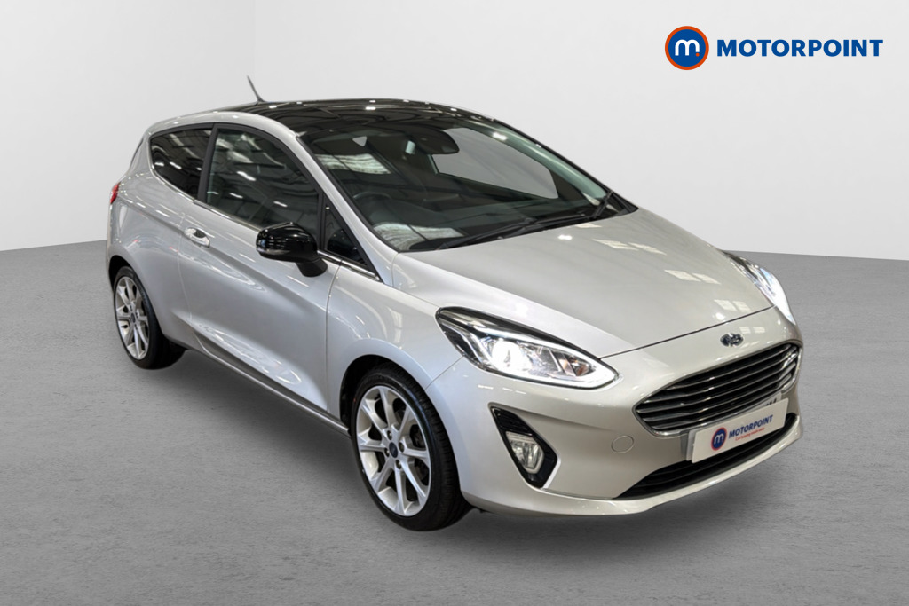 Ford Fiesta Titanium Manual Petrol Hatchback - Stock Number (1624175) - Drivers side front corner