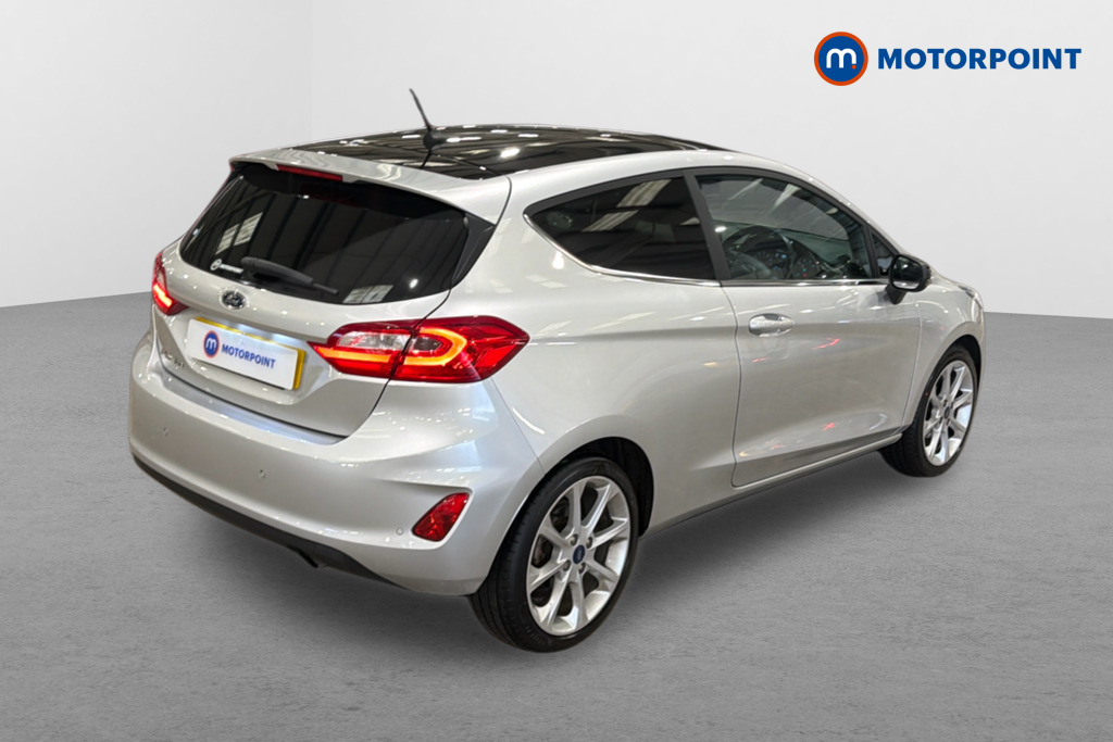 Ford Fiesta Titanium Manual Petrol Hatchback - Stock Number (1624175) - Drivers side rear corner