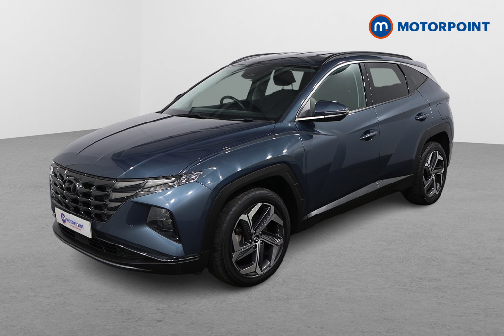 Hyundai Tucson Premium Automatic Petrol-Electric Hybrid SUV - Stock Number (1630613) - Passenger side front corner