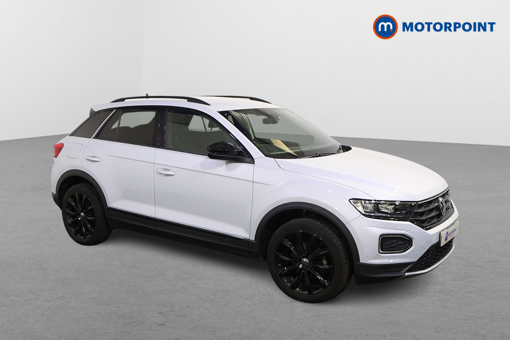Volkswagen T-Roc Black Edition Automatic Petrol SUV - Stock Number (1619245) - Drivers side front corner