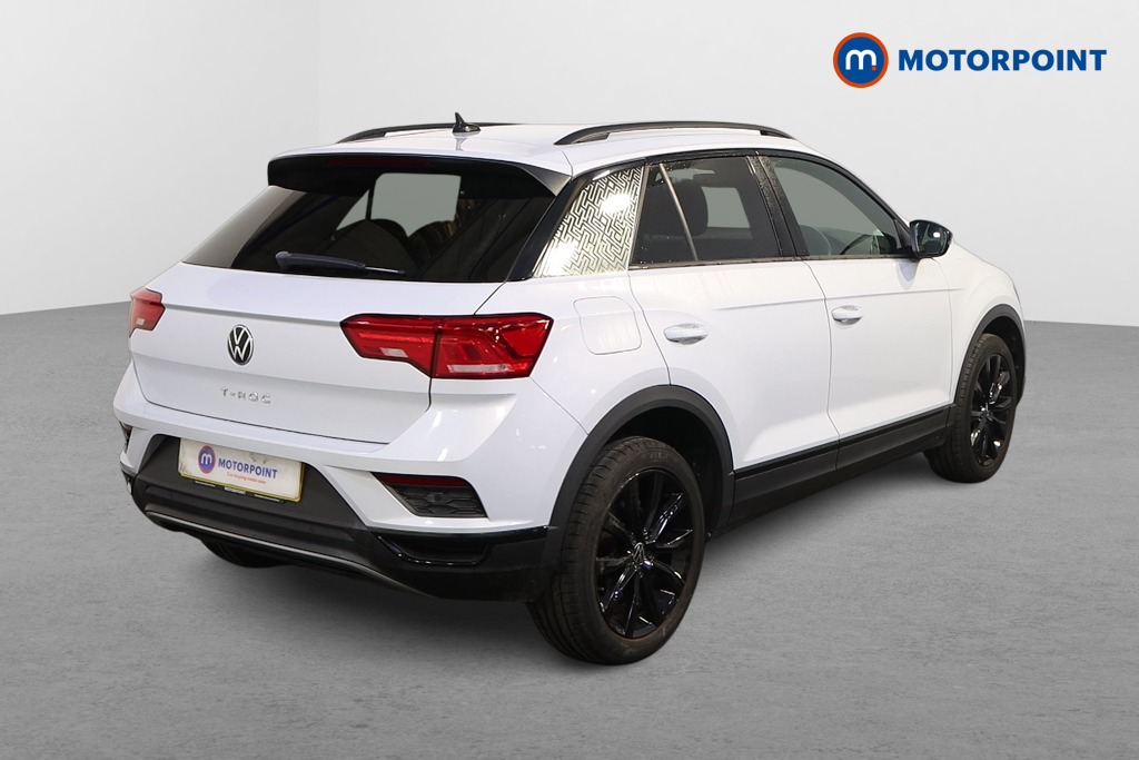 Volkswagen T-Roc Black Edition Automatic Petrol SUV - Stock Number (1619245) - Drivers side rear corner