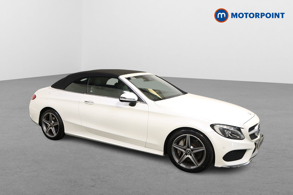 Mercedes-Benz C Class Amg Line Automatic Diesel Convertible - Stock Number (1622262) - Drivers side front corner