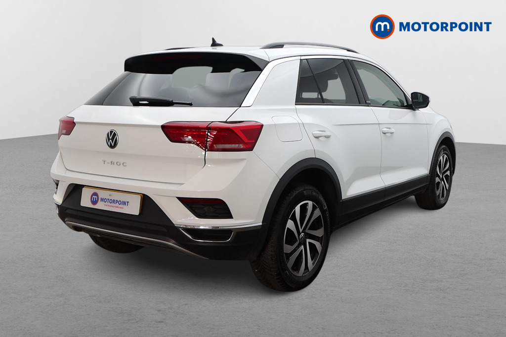 Volkswagen T-Roc Active Manual Petrol SUV - Stock Number (1627269) - Drivers side rear corner