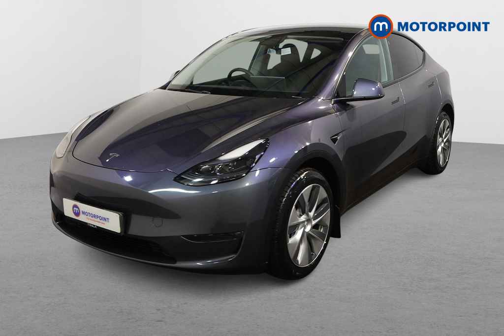 Tesla Model Y Long Range Automatic Electric SUV - Stock Number (1628939) - Passenger side front corner