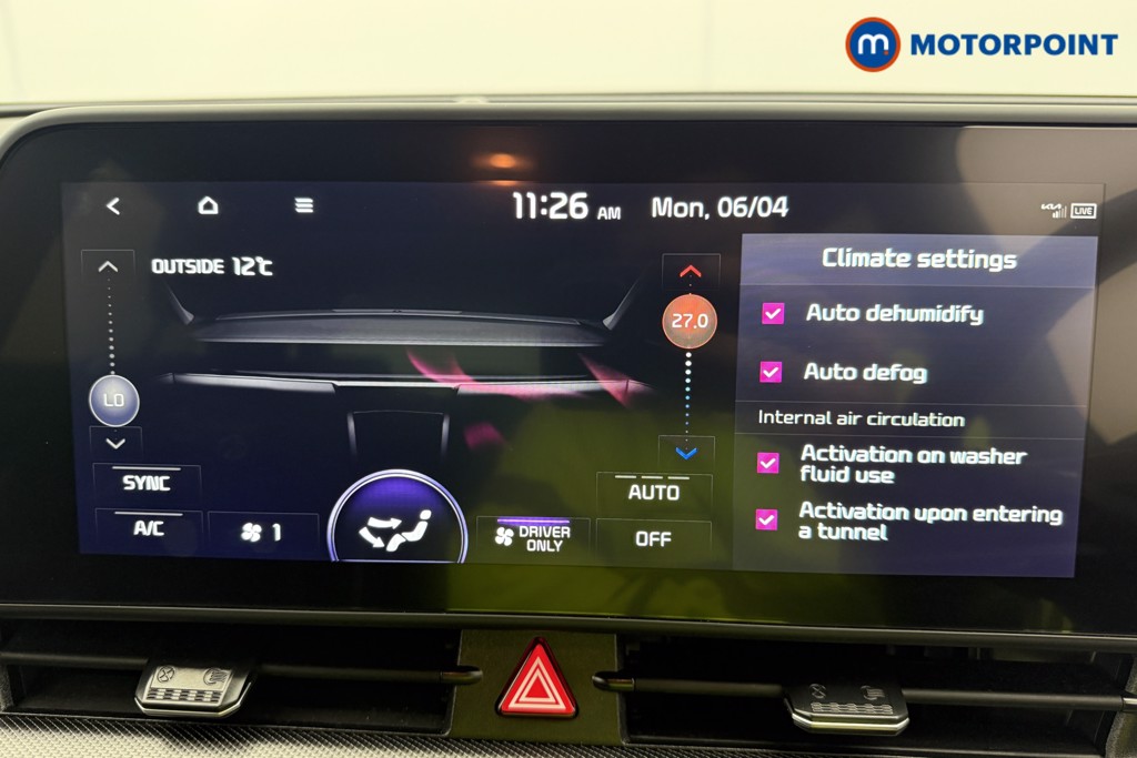 KIA Sportage Gt-Line Automatic Petrol-Electric Hybrid SUV - Stock Number (1631077) - 9th supplementary image