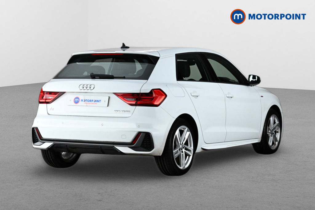 Audi A1 S Line Manual Petrol Hatchback - Stock Number (1626914) - Drivers side rear corner