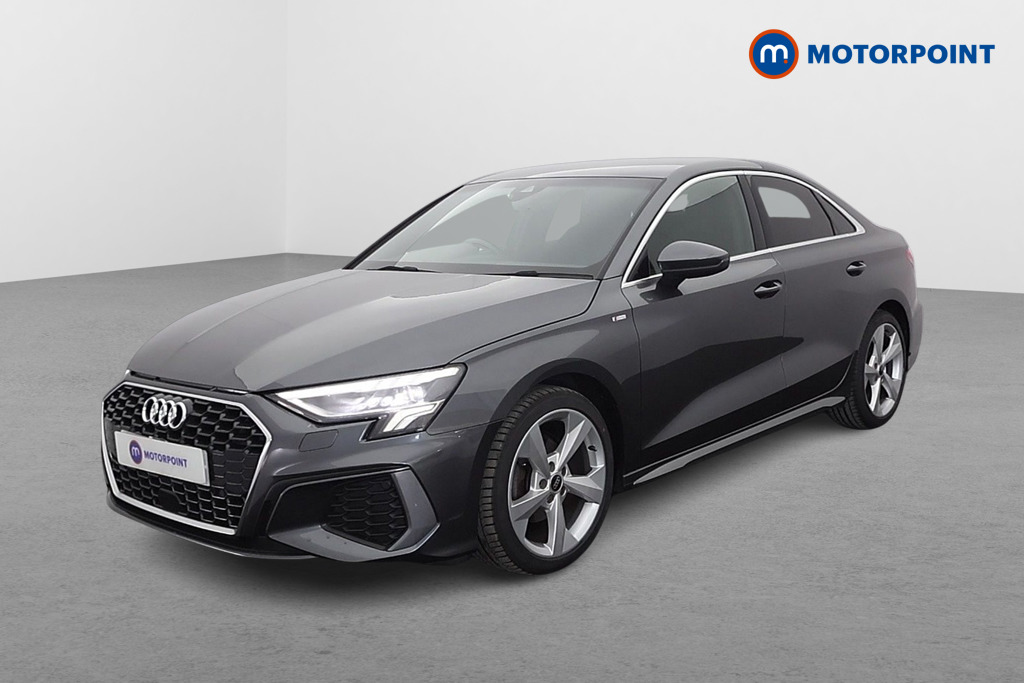 Audi A3 S Line Automatic Petrol Saloon - Stock Number (1628565) - Passenger side front corner