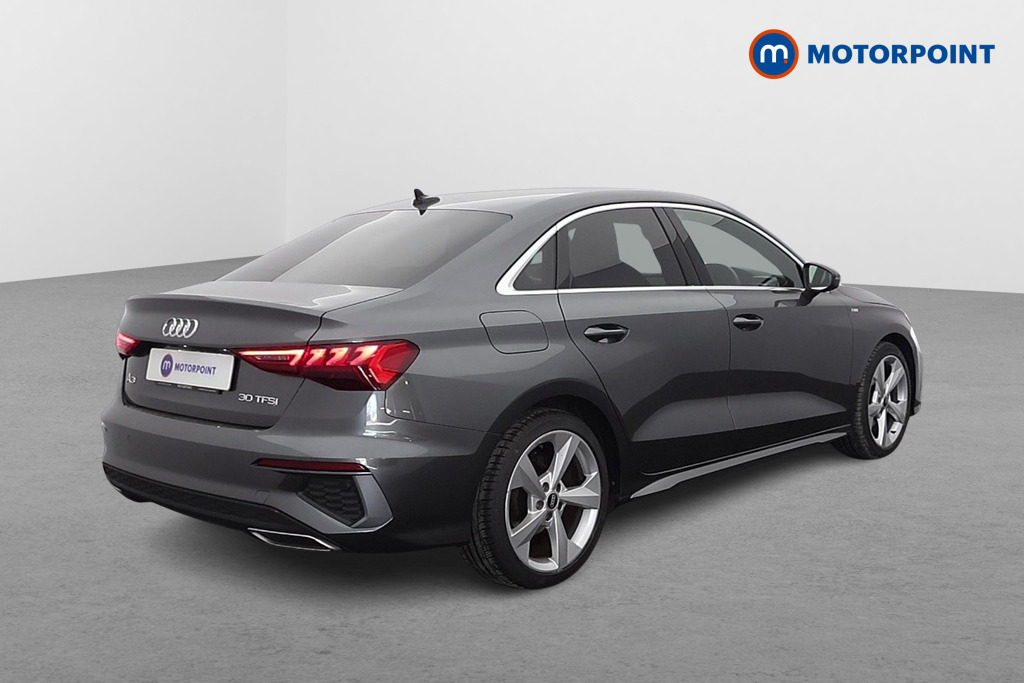 Audi A3 S Line Automatic Petrol Saloon - Stock Number (1628565) - Drivers side rear corner