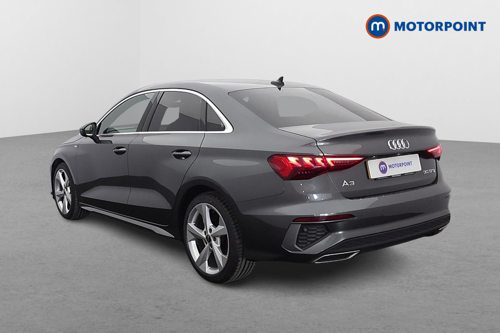 Audi A3 S Line Automatic Petrol Saloon - Stock Number (1628565) - Passenger side rear corner