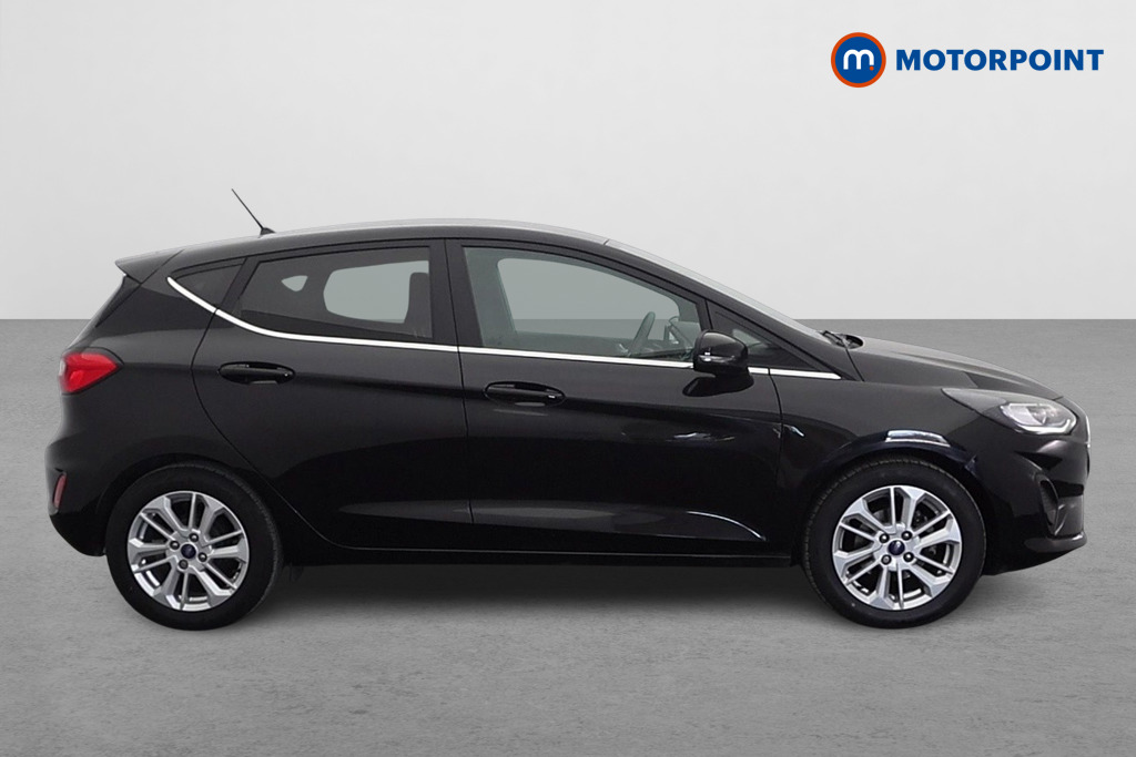 Ford Fiesta Titanium Manual Petrol Hatchback - Stock Number (1628981) - Drivers side