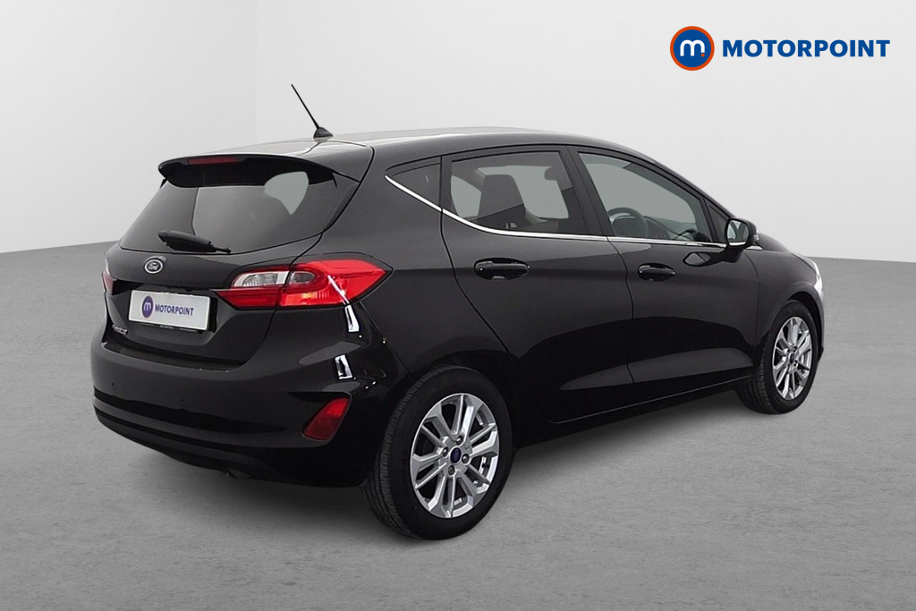 Ford Fiesta Titanium Manual Petrol Hatchback - Stock Number (1628981) - Drivers side rear corner