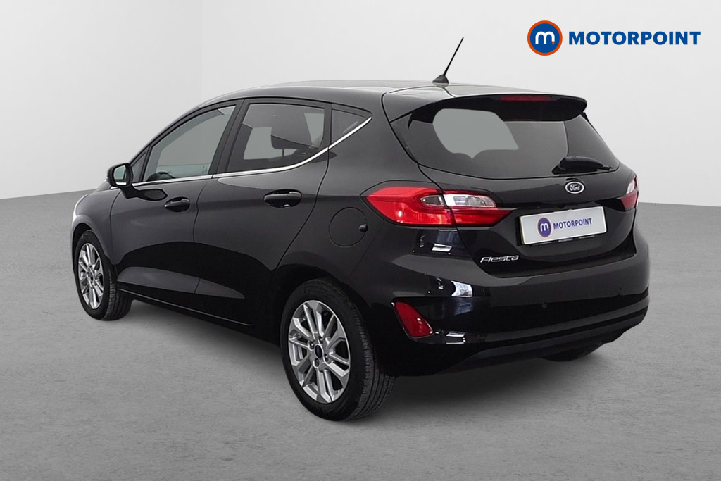 Ford Fiesta Titanium Manual Petrol Hatchback - Stock Number (1628981) - Passenger side rear corner