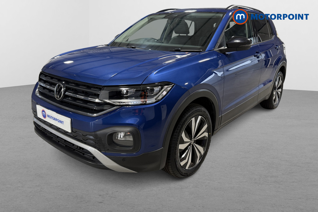 Volkswagen T-Cross Black Edition Automatic Petrol SUV - Stock Number (1629134) - Passenger side front corner