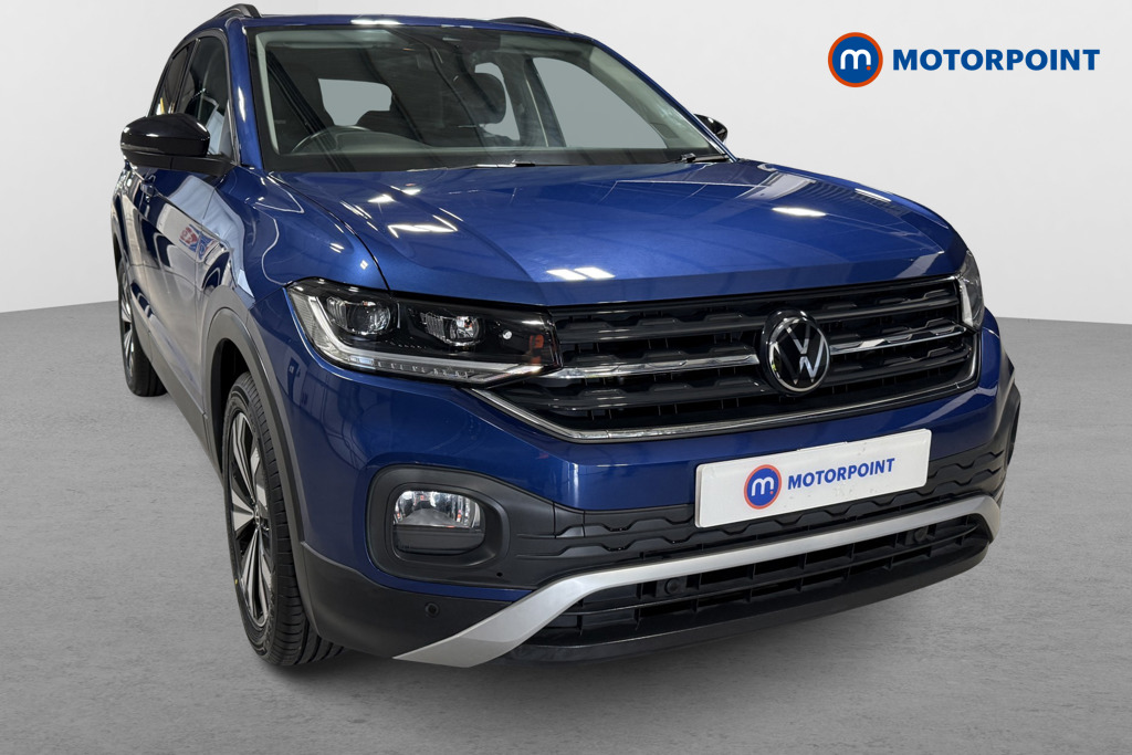 Volkswagen T-Cross Black Edition Automatic Petrol SUV - Stock Number (1629134) - Drivers side front corner