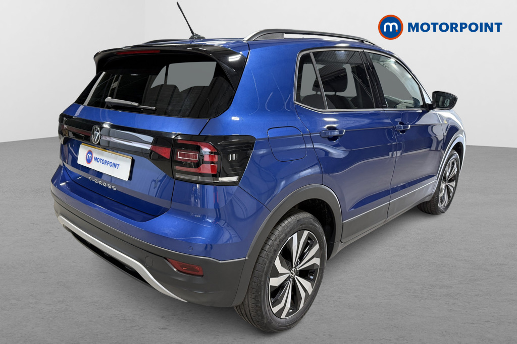 Volkswagen T-Cross Black Edition Automatic Petrol SUV - Stock Number (1629134) - Drivers side rear corner