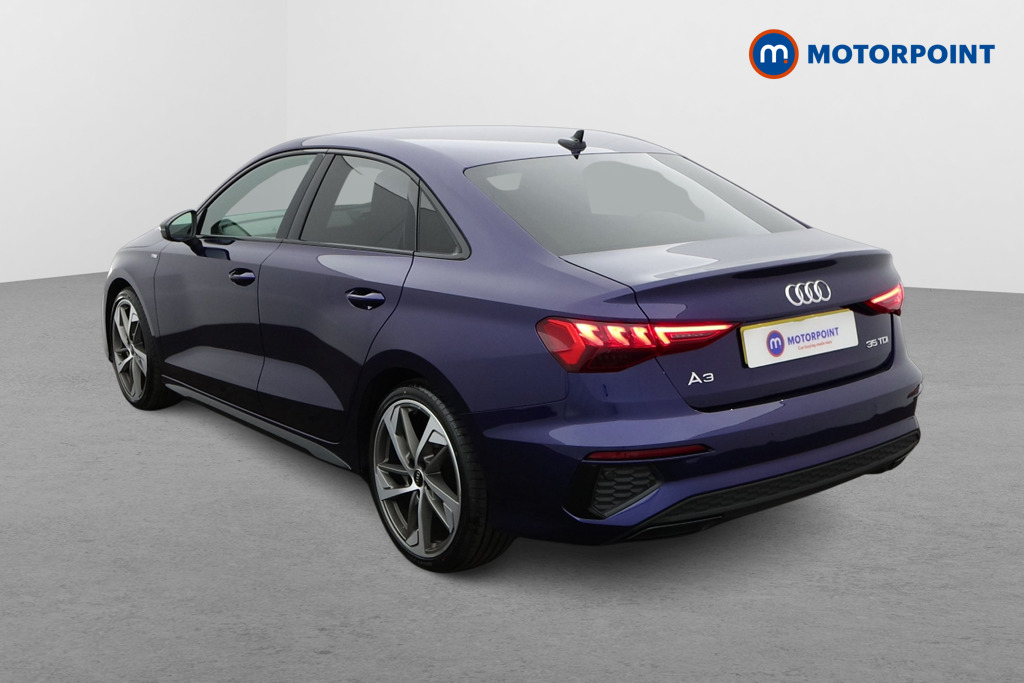 Audi A3 Edition 1 Automatic Diesel Saloon - Stock Number (1632615) - Passenger side rear corner