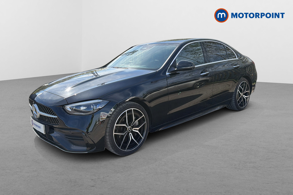 Mercedes-Benz C Class Amg Line Automatic Diesel Saloon - Stock Number (1632954) - Passenger side front corner