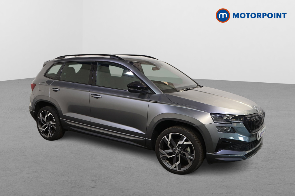 Skoda Karoq Sportline Edition Automatic Petrol SUV - Stock Number (1621023) - Drivers side front corner