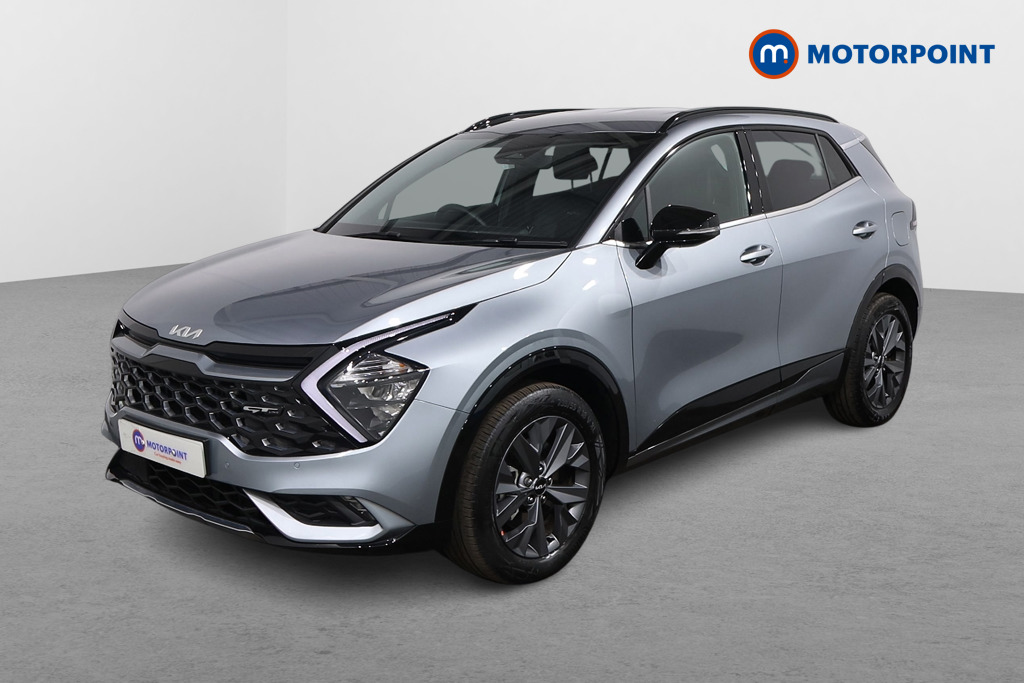 KIA Sportage Gt-Line Automatic Petrol-Electric Hybrid SUV - Stock Number (1624298) - Passenger side front corner