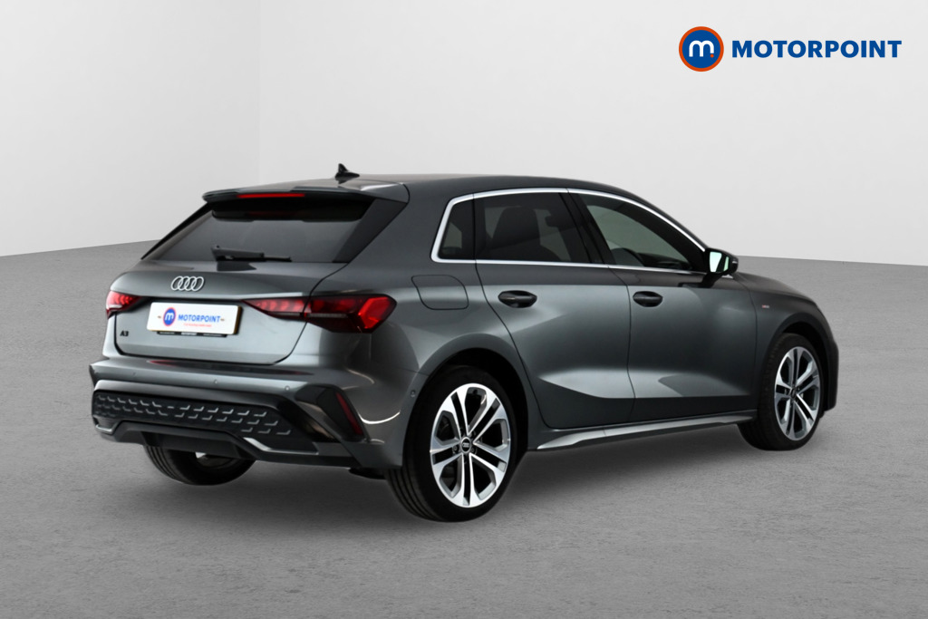 Audi A3 S Line Automatic Petrol Plug-In Hybrid Hatchback - Stock Number (1627504) - Drivers side rear corner