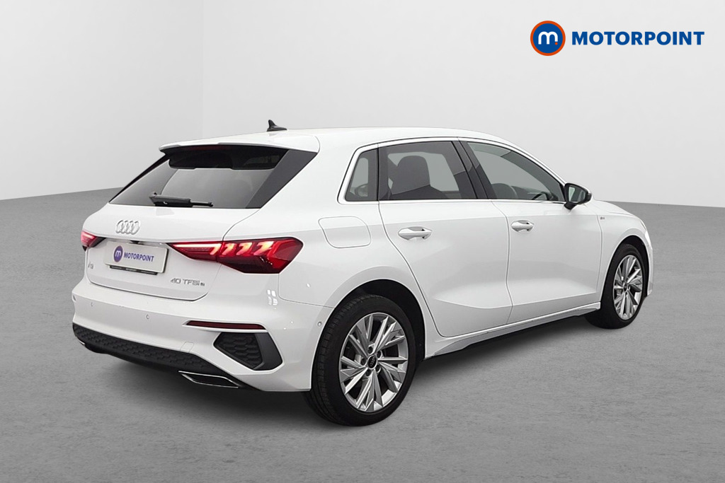 Audi A3 S Line Automatic Petrol Plug-In Hybrid Hatchback - Stock Number (1628092) - Drivers side rear corner