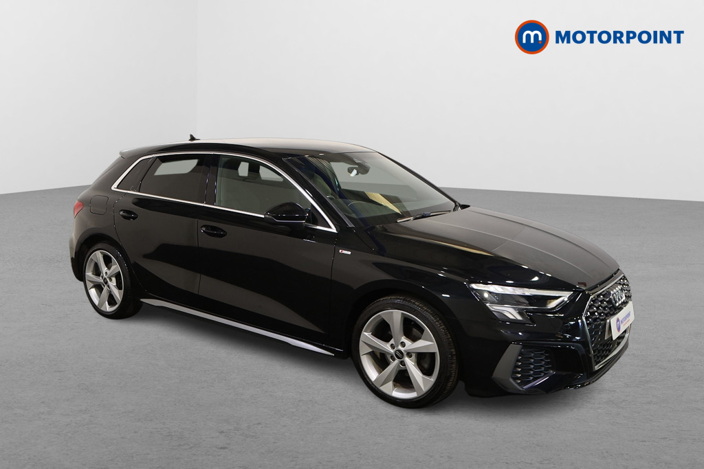 Audi A3 S Line Manual Petrol Hatchback - Stock Number (1628150) - Drivers side front corner